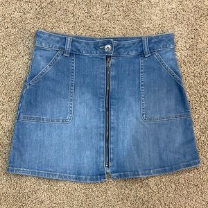 Crazy 8 girls denim skirt size 12